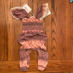 NWT toddler girl Jessica Simpson jumpsuit